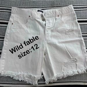 women's jean shorts from target